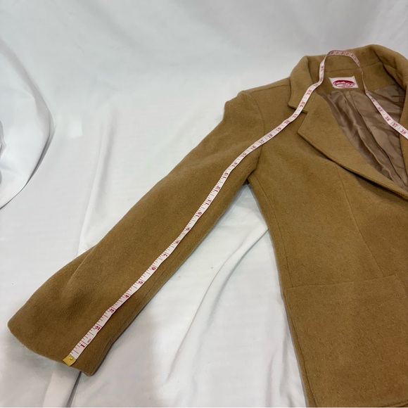 Vintage 80s Camelhair Wool Blazer Sportswear City Ltd. Toronto - Picture 6 of 8